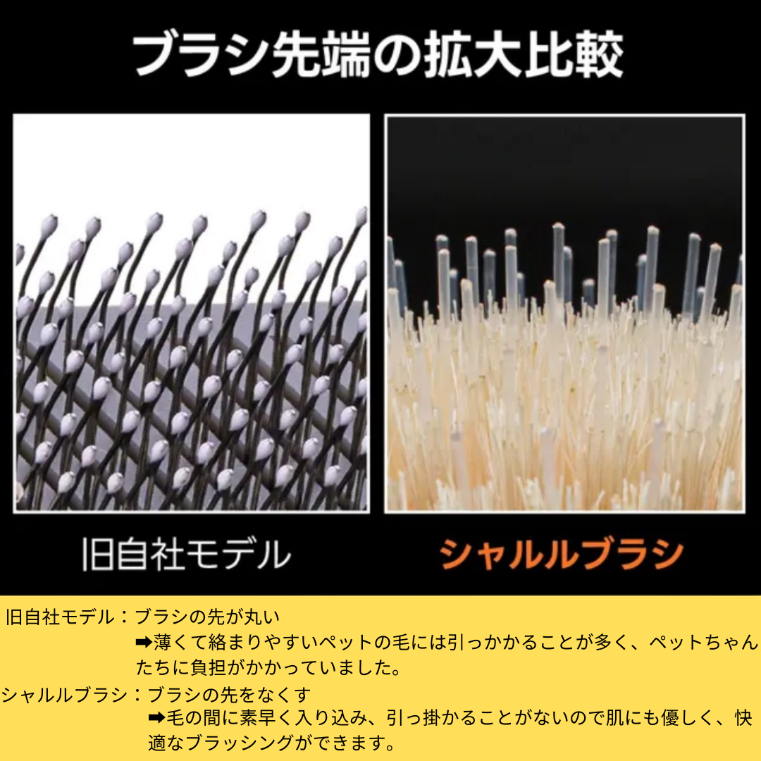 【予約販売:12月上旬発送】魔法のペットブラシ SHARR