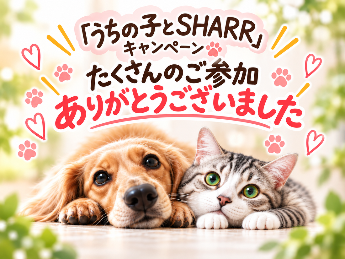 たくさんの「#うちの子とSHARR（シャルル）」に出会えました🐶😽🤍