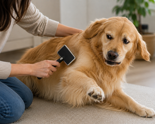 🐶犬がブラッシングを嫌がる理由｜実は“ブラシ選び”が原因かもしれません🪄✨