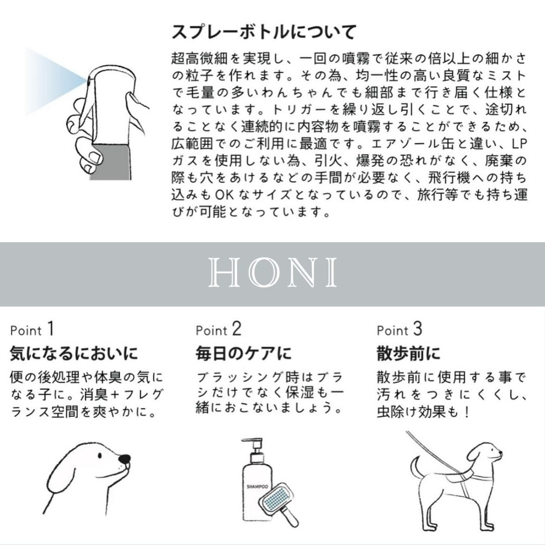[Limited Quantity] [Expected delivery by end of May] Glossy Fluffy Set [Pet Brush + Mist]